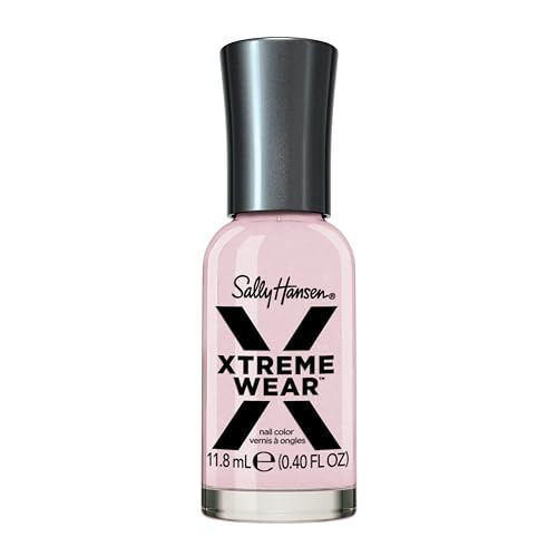Sally Hansen Xtreme Wear Nail Polish | Streak-Free, Shiny Finish, Long-Lasting, Chip-Resistant, Opaque | Rose Water | Light Blush Pink Nail Color | Amazon (US)