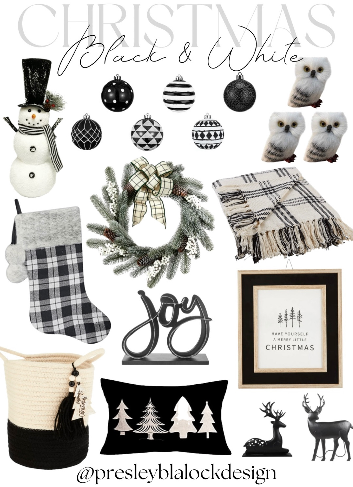Christmas Decorations / Christmas Decor / Seasonal Decor / Modern Farmhouse / Plaid Throw / Farmhouse Christmas/ Black and White Christmas / Snowman Decor / Christmas Throw Pillow / Holiday Decor / Plaid Christmas Stocking / Christmas Wreath / Holiday Wreath / Woven Basket / Reindeer Decorations 

#LTKhome #LTKSeasonal #LTKHoliday