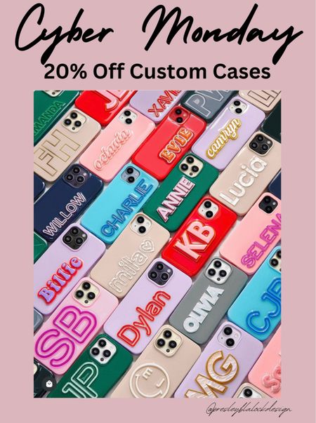 Bauble Bar / Phone Case / Personalized Gifts / Custom Phone Case / Sale Alert / Cyber Monday / Black Friday Deals / Gift Ideas / Stocking Stuffers 

#LTKsalealert #LTKCyberWeek #LTKGiftGuide