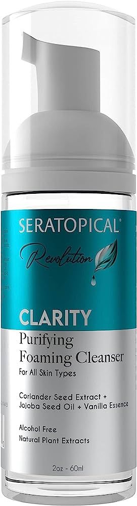 SERATOPICAL Revolution Clarity Purifying Foaming Face Cleanser - 2 Fl Oz | Amazon (US)
