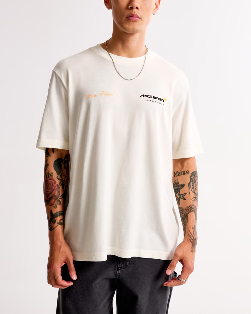 McLaren Vintage-Inspired Graphic Tee | Abercrombie & Fitch (US)