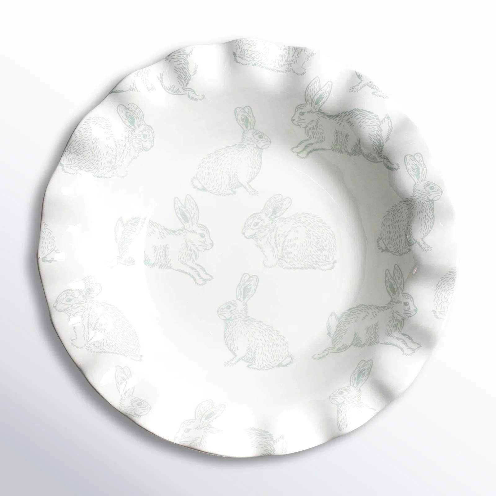 Coton Colors Easter Speckled Rabbit Ruffle 32 fl oz. Serving Bowl | Wayfair | Wayfair North America