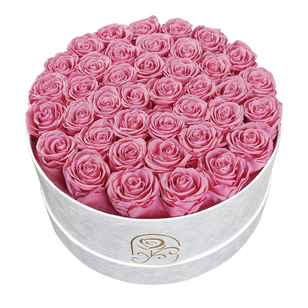 Gifts for Women Preserved Roses Flower Box, Luxury Velvet Box with 40 Roses, Preserved Flowers, R... | Amazon (US)