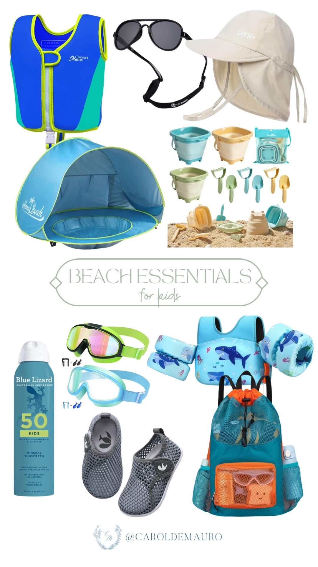 beach essentials for kids, summer must haves, pool essentials, beach ready, fun summer, vacation must haves, beach toys, floaters for kids, water shoes, sunscreen for kids, kids beach bag, beach tent, goggles for kids, beach hat

#LTKKids #LTKSwim #LTKSeasonal