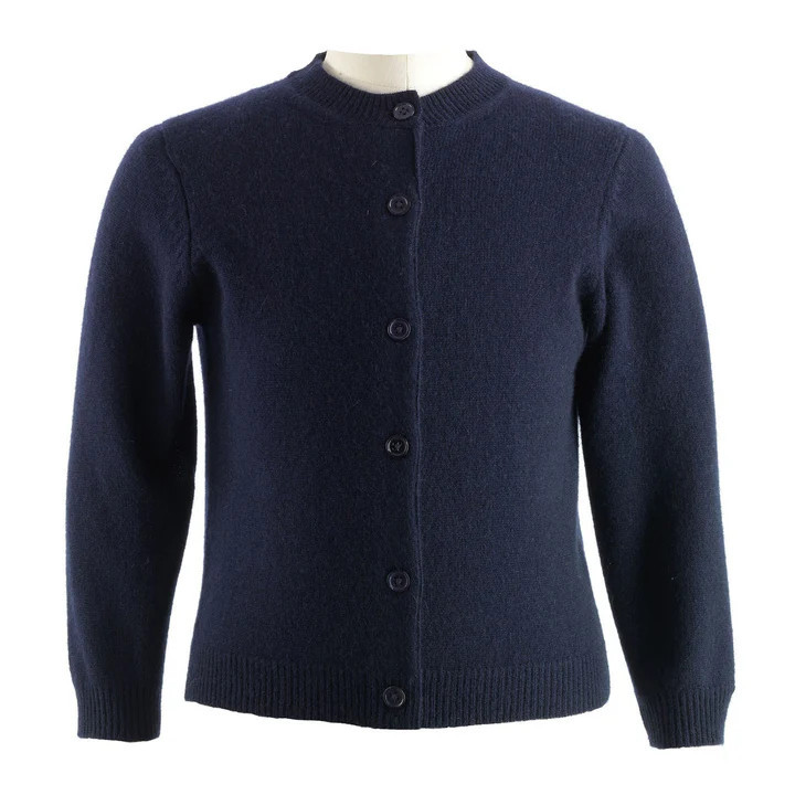 Rachel Riley US Baby Navy Cashmere Cardigan | Rachel Riley