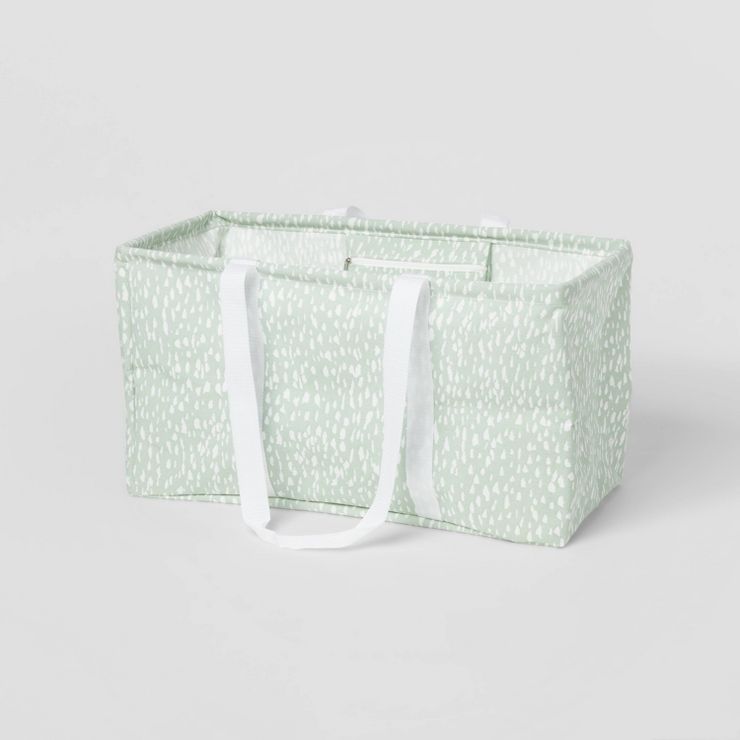 Scrunchable Laundry Tote Textured Green - Brightroom™ | Target