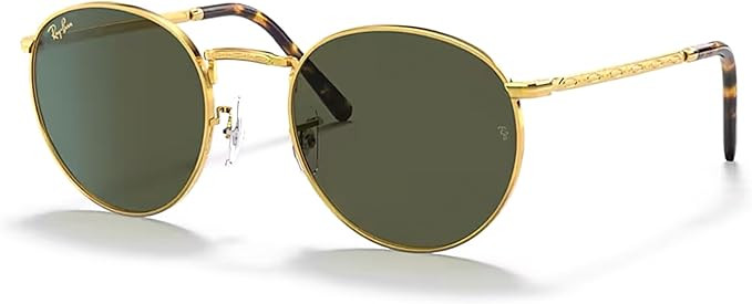 Ray-Ban RB3637 New Round Sunglasses for Men for Women +BUNDLE with ACCESSORY EYEWEAR KIT | Amazon (US)