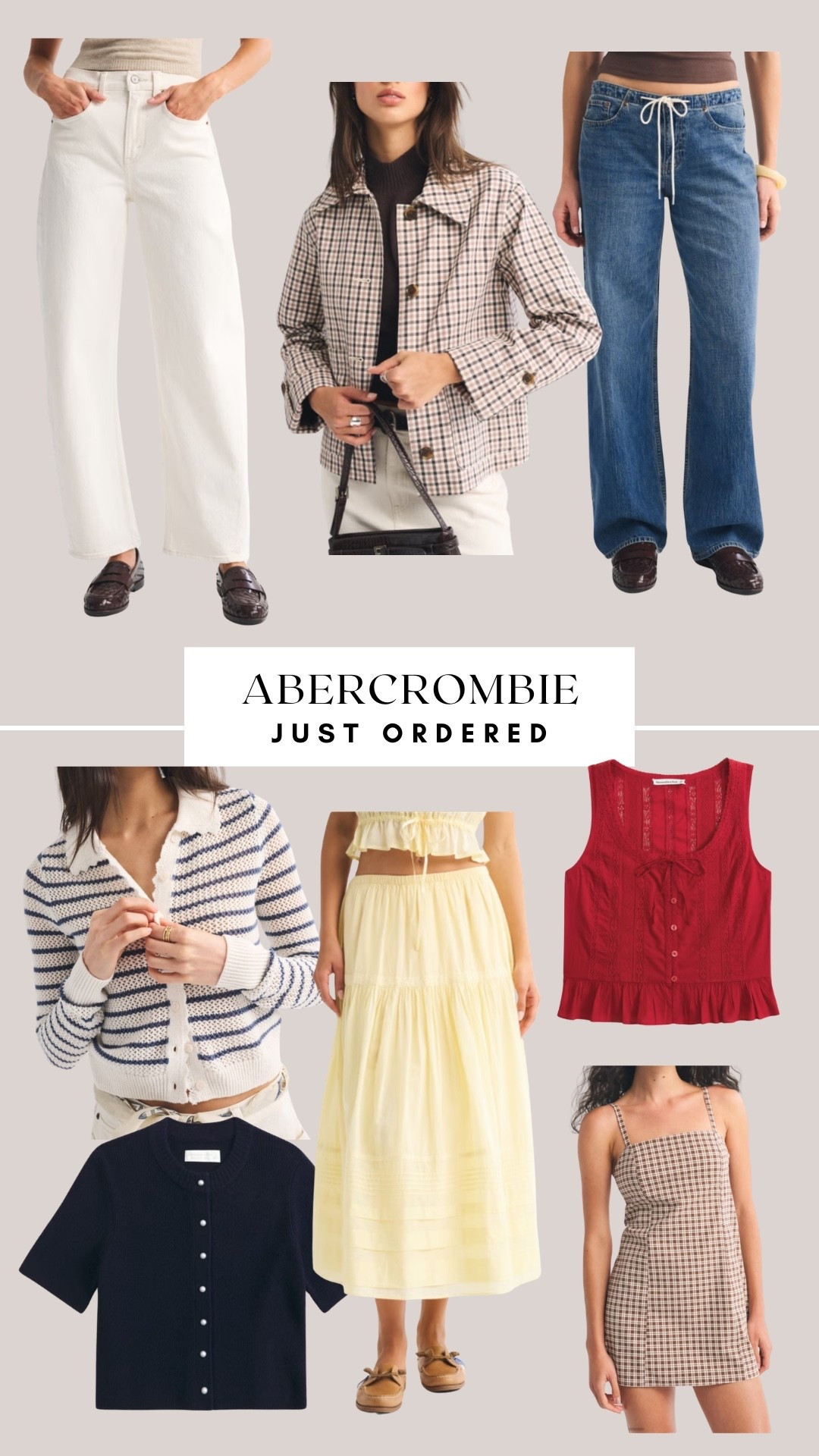 Recent Abercrombie purchases
Can’t wait to style these for spring 


#LTKSaleAlert #LTKPetite #LTKootd