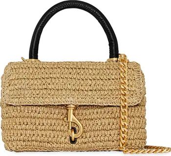 Edie Top Handle Straw Satchel Bag | Nordstrom