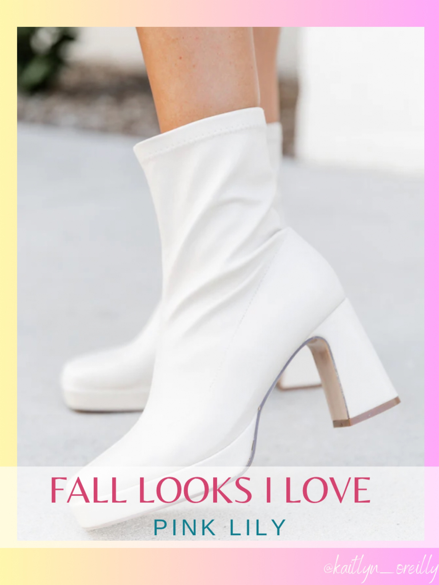 white short gogo boots