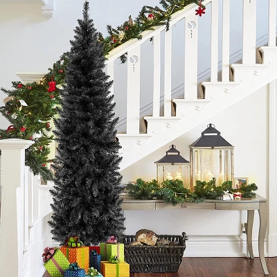 Perfect Holiday 6.5ft Christmas Tree Pencil, Black | Target