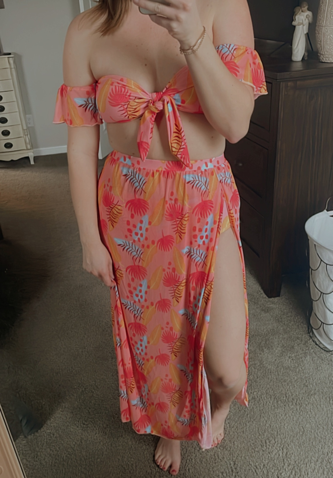 Shein swim. For women. 3-piece set. $12 floral pattern. Size large 

#LTKtravel #LTKswim #LTKunder50