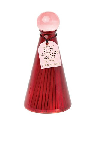 Glass Matchstick Holder in Red | Revolve Clothing (Global)