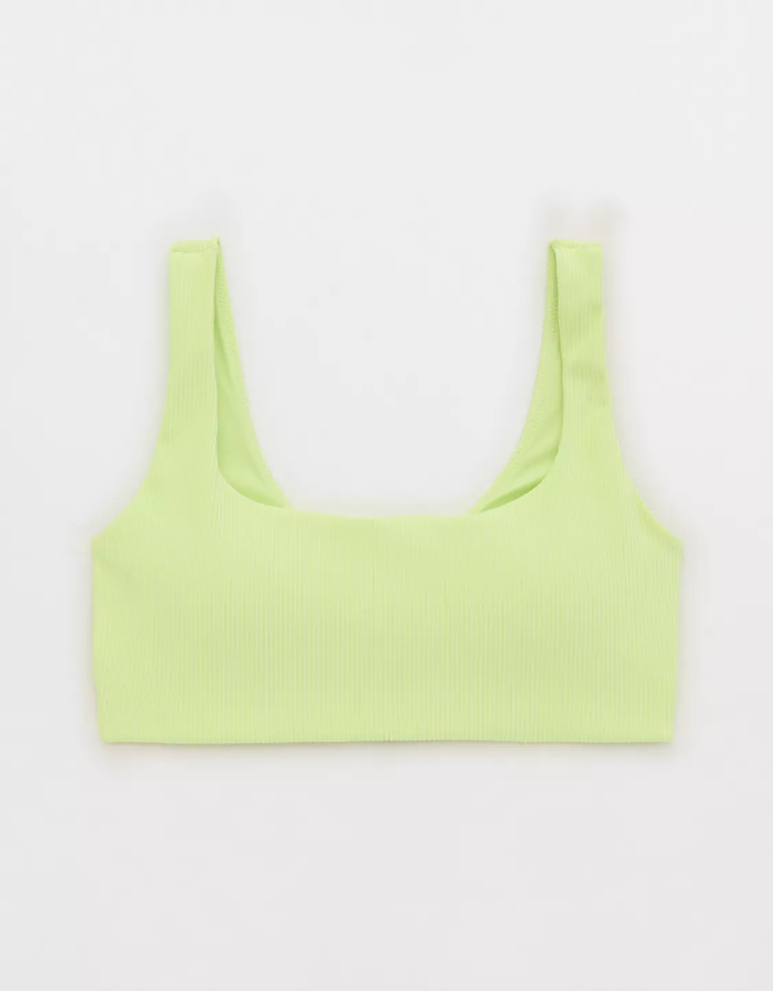 OFFLINE By Aerie Stripe Rib Classic Sports Bra | Aerie