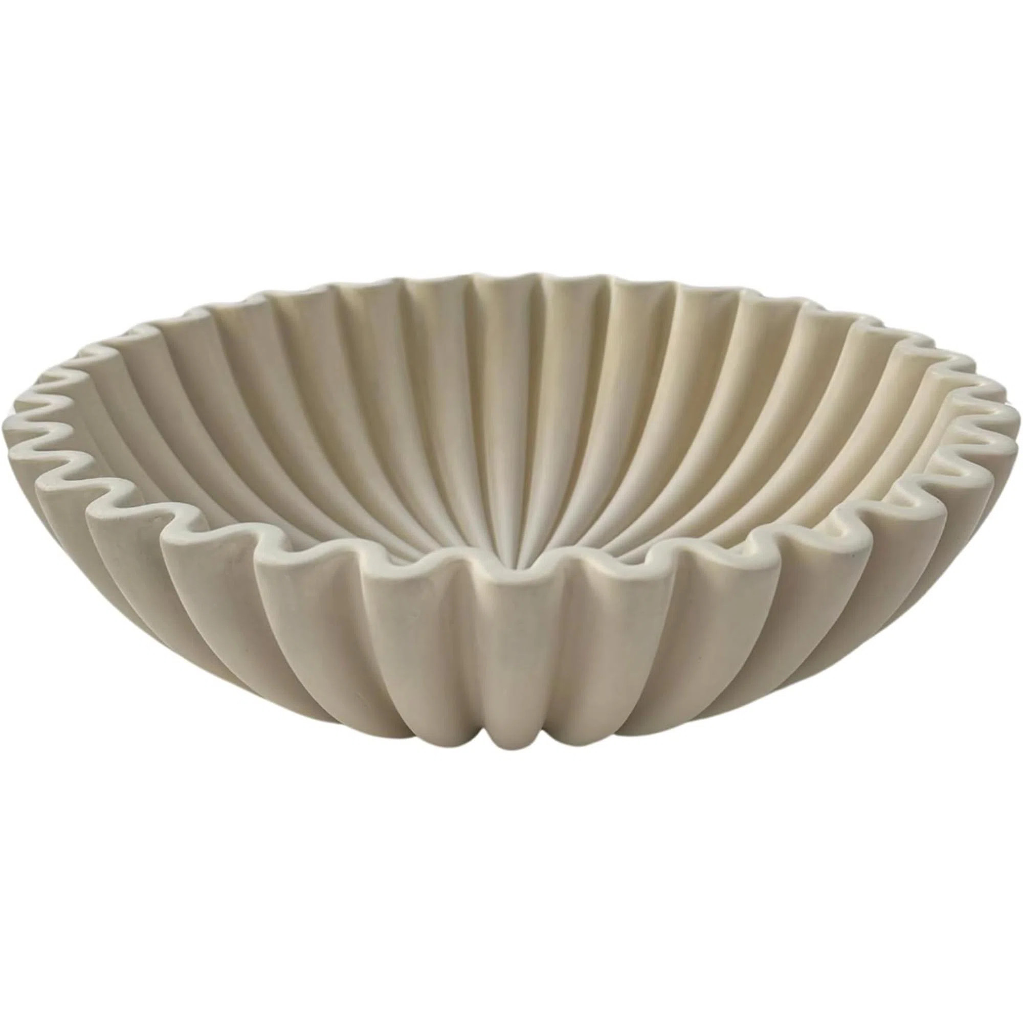 Concrete Decorative Bowl Organic Modern Home Decor Bowl Decorative Objects Cement Fruit Bowl Mode... | Wayfair North America