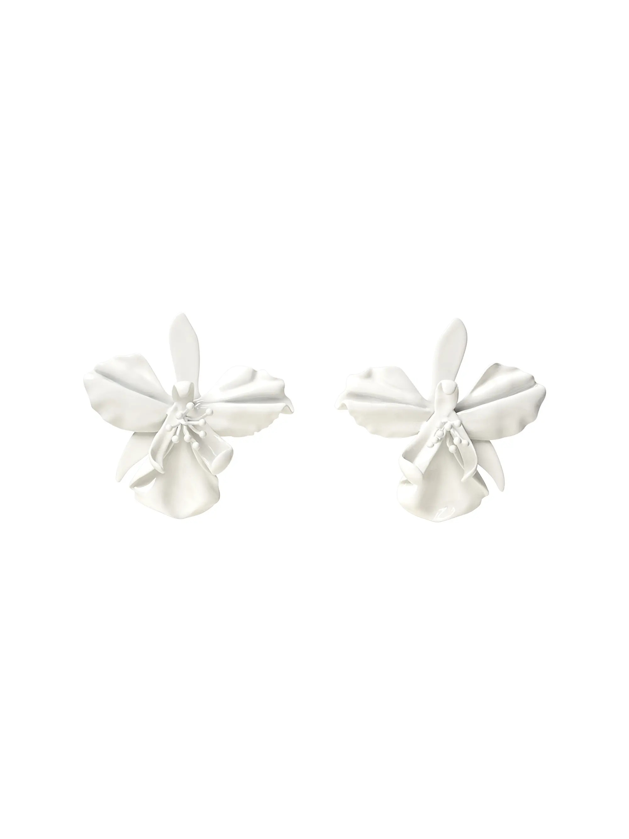 Cult Gaia Mila Enamel & Goldtone Stud Earrings | Saks Fifth Avenue | Saks Fifth Avenue