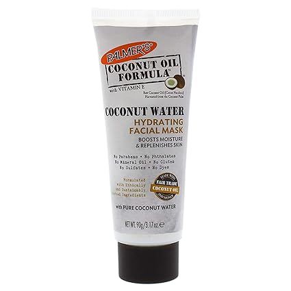 Palmer's Coconut Oil Formula Coconut Water Hydrating Facial Mask, 3.17 Ounces | Amazon (US)