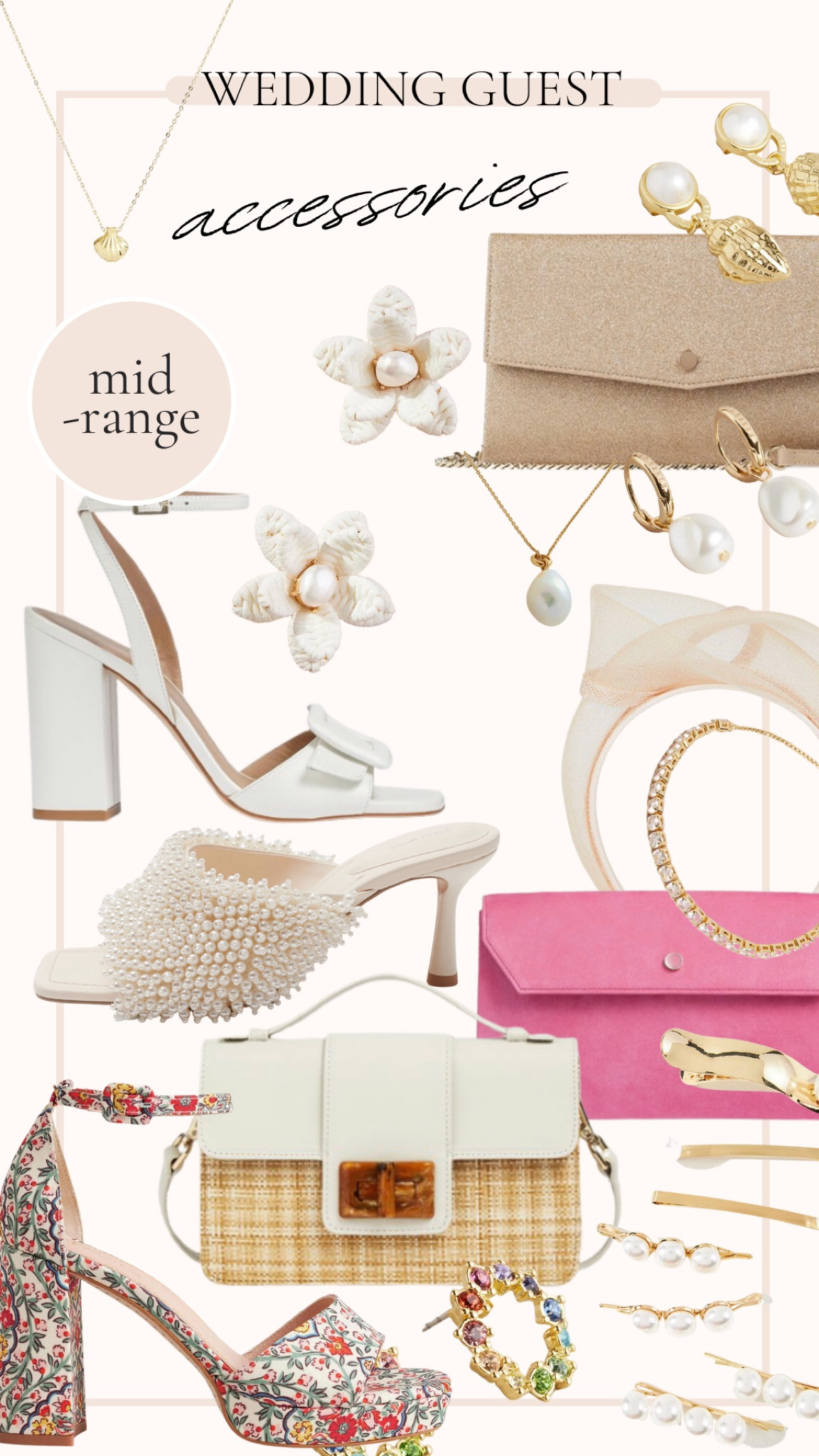 A touch of pearl for your wedding guest outfit! 

#LTKSeasonal #LTKwedding