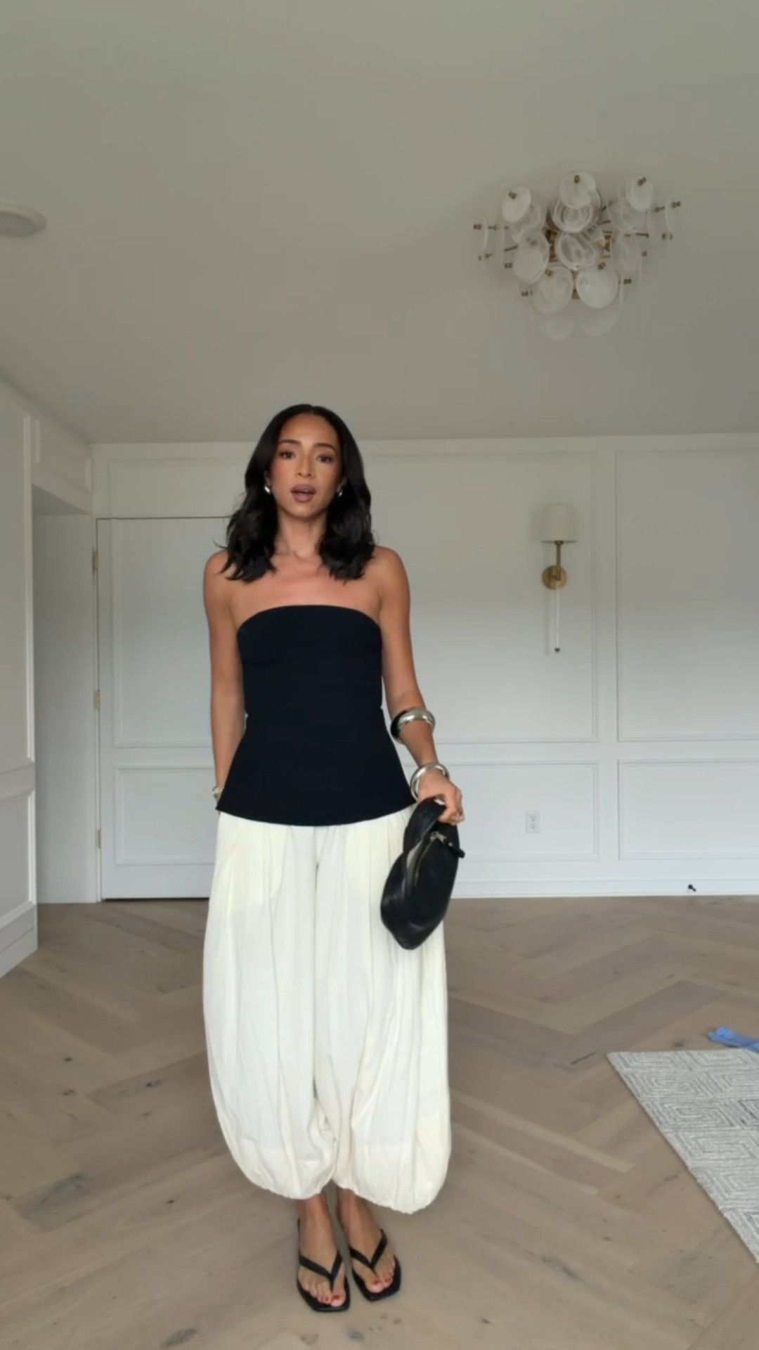 Chic summer dinner outfit! Wearing size 4 black tube top and size XS balloon pants (run big) - Great shape, pockets 🙌🏽, and they’re lightweight enough to wear on super hot days and they’re under $100!!

#LTKSeasonal