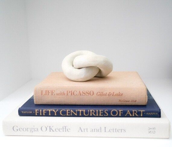 Decorative Modern Clay Knot  Limestone | Etsy | Etsy (US)