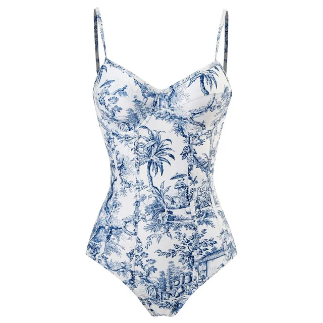 Uncia Active Women's Swimwear One-piece Swimsuits for Women Monokinis Vintage Style with Underwir... | Walmart (US)