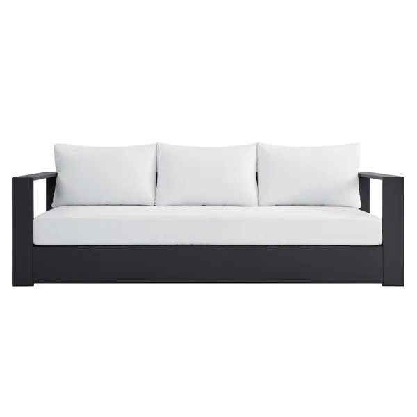 Modway Tahoe Outdoor Patio Powder-Coated Aluminum Sofa | Wayfair North America