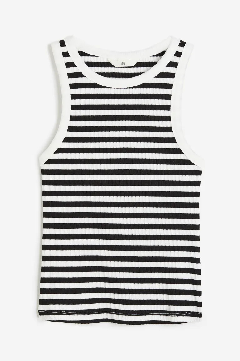 Ribbed Tank Top | H&M (US + CA)