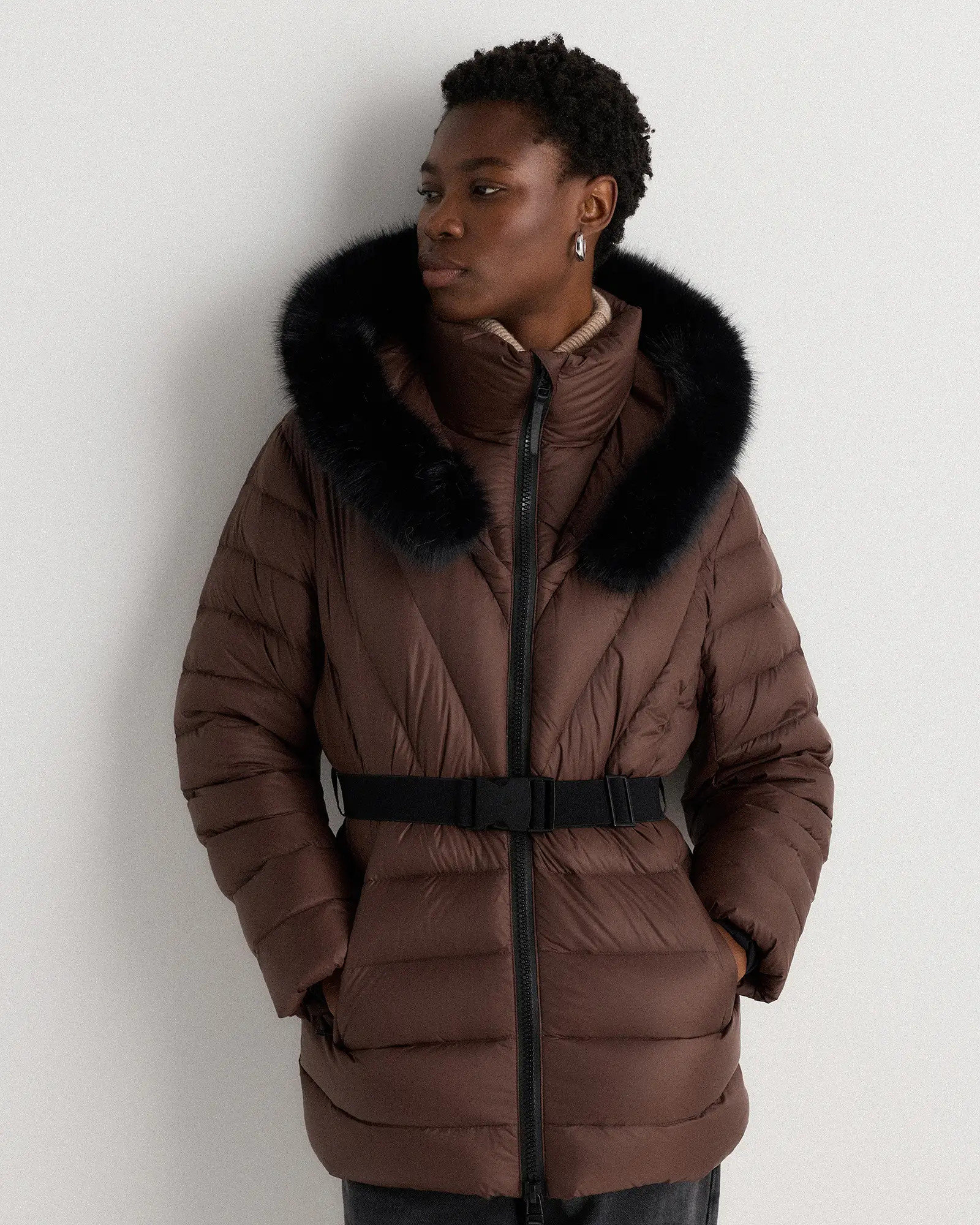 Responsible Down Belted Puffer Coat | Quince