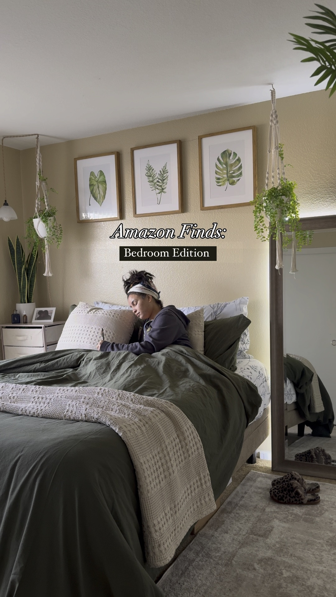 Amazon Finds: Green Plant Aesthetic Bedroom

#LTKHoliday #LTKstyletip #LTKSeasonal