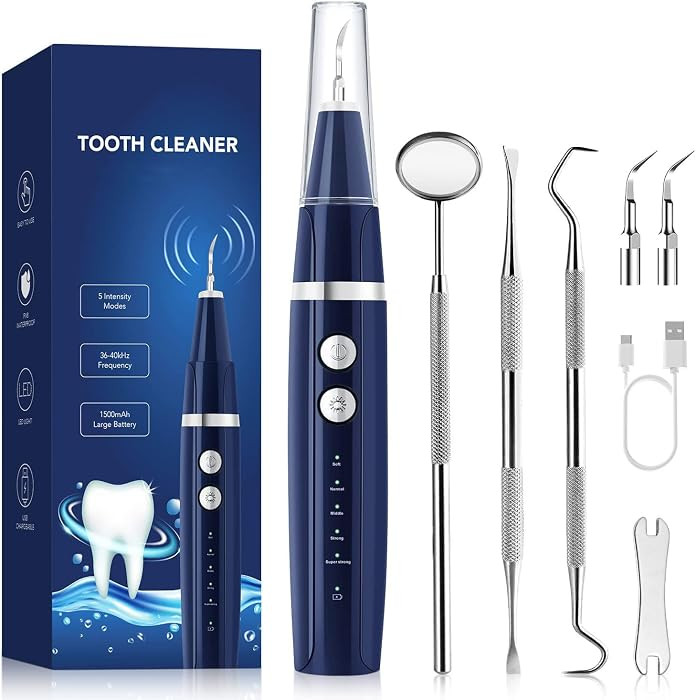 Plaque Remover for Teeth - Tartar Remover for Teeth, Dental Calculus Remover Teeth Cleaning Kit | Amazon (US)