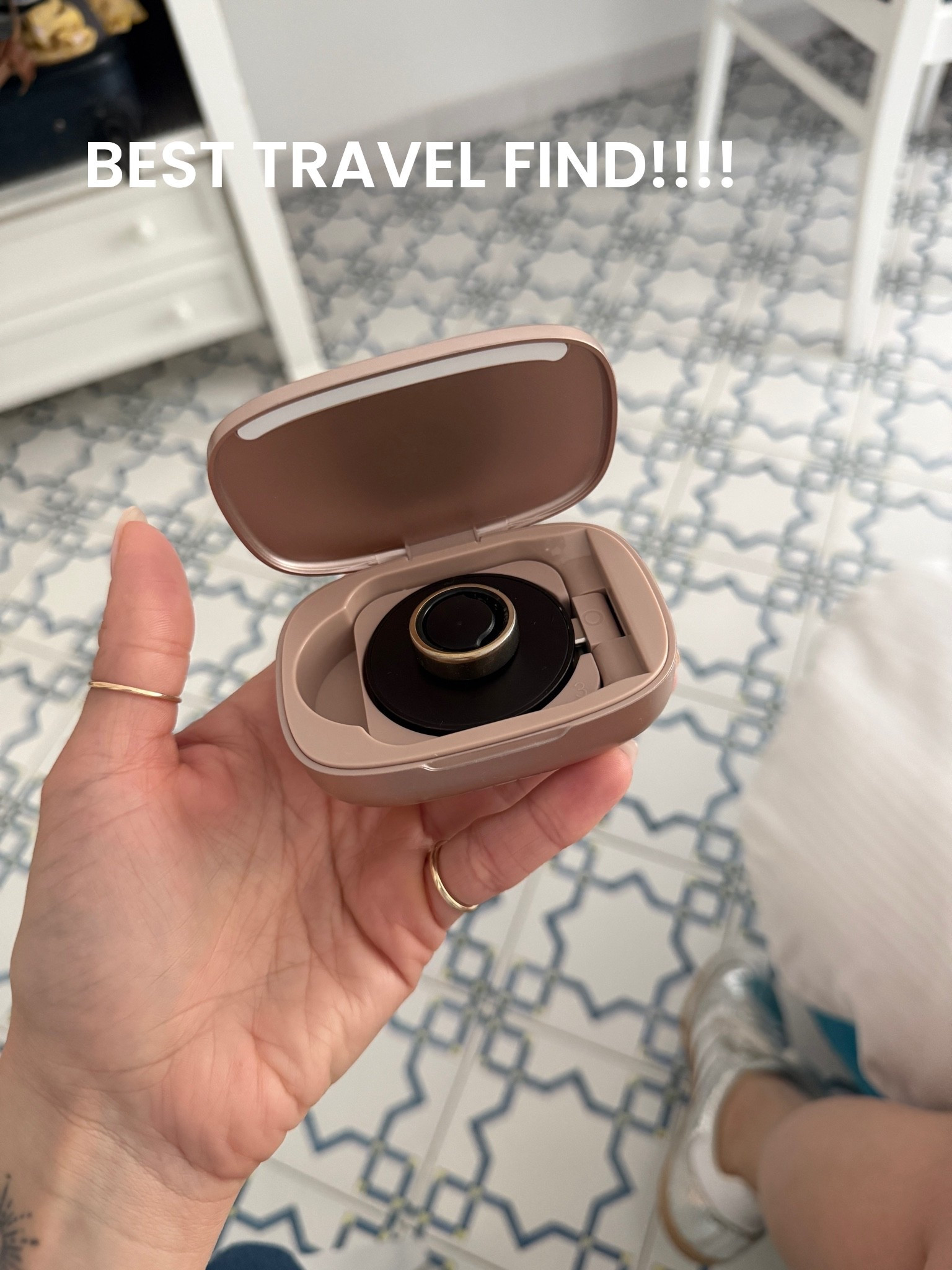 The best travel find! Travel charger for Oura ring!

#LTKTravel #LTKdayinmylife