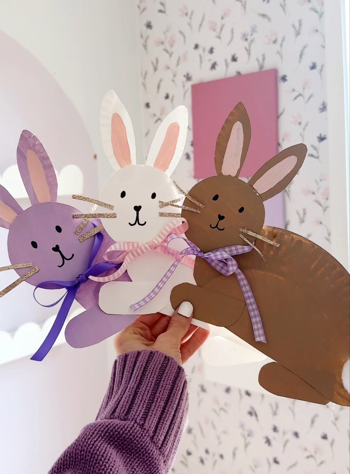 Hopping bunny paper plate crafts for kids (of all ages!) for Easter decor and just spring crafty afternoon by Steph 

#LTKHome #LTKSeasonal #LTKKids