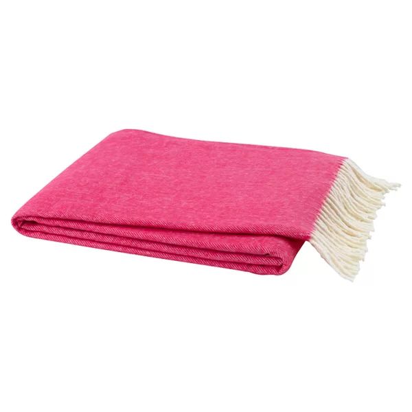 Kelson Herringbone Throw Blanket | Wayfair Professional