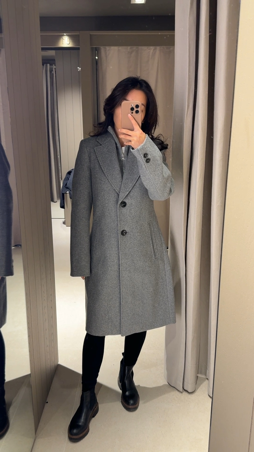 Zara winter try on

• Zara coat XS under $80 in several colors, structured shoulders, lined and medium weight. 

Tailored fit, sleeves a little long on me.

• Quince merino wool half zip sweater xs

• Caslon Chelsea boots size 5

Petite friendly winter outfit, winter coat, ankle boots

#LTKPetite #LTKFindsUnder100 #LTKWorkwear