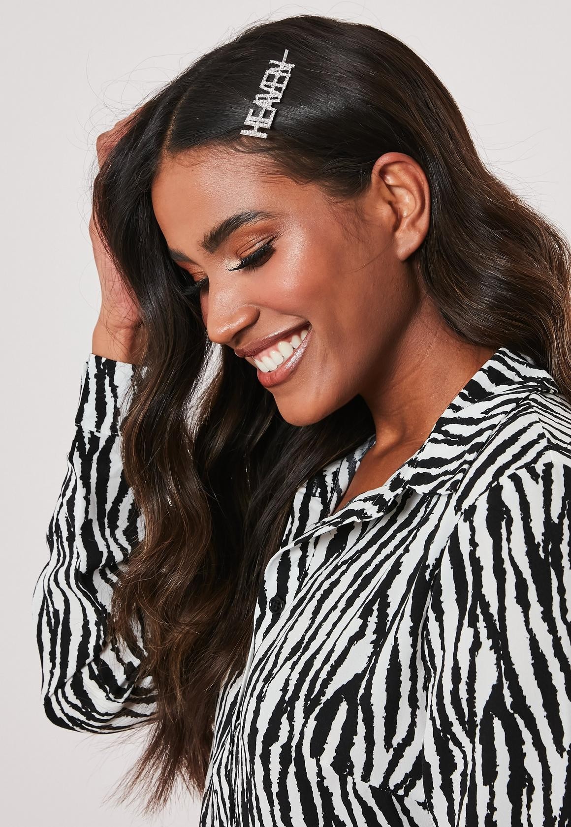 Silver Heaven Hair Clip | Missguided (US & CA)