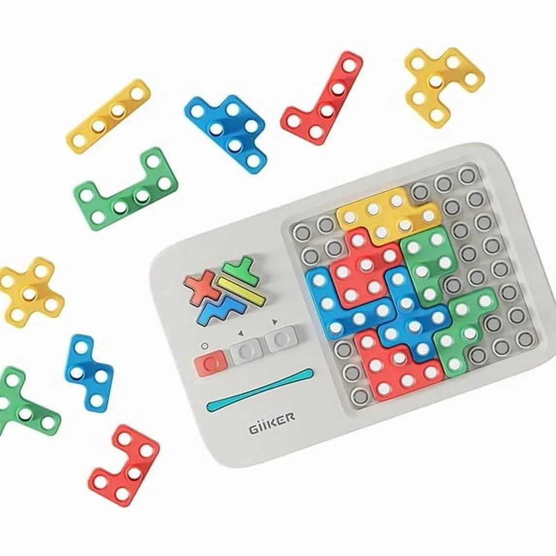 GiiKER Super Blocks,STEM Pattern-Matching Puzzle with 1000+ Challenges,Brain Teaser Toy for Kids ... | Walmart (US)