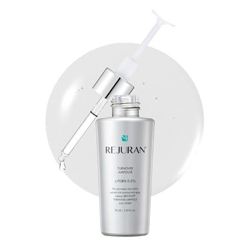REJURAN® Turnover Ampoule, c-PDRN® [Larger Size] - Original Salmon DNA PDRN Face Serum for Rejuvenation, Firming, Hydration & Youthful Glow, Smooths Skin Texture. Korean Skincare (1.69 fl oz) | Amazon (US)