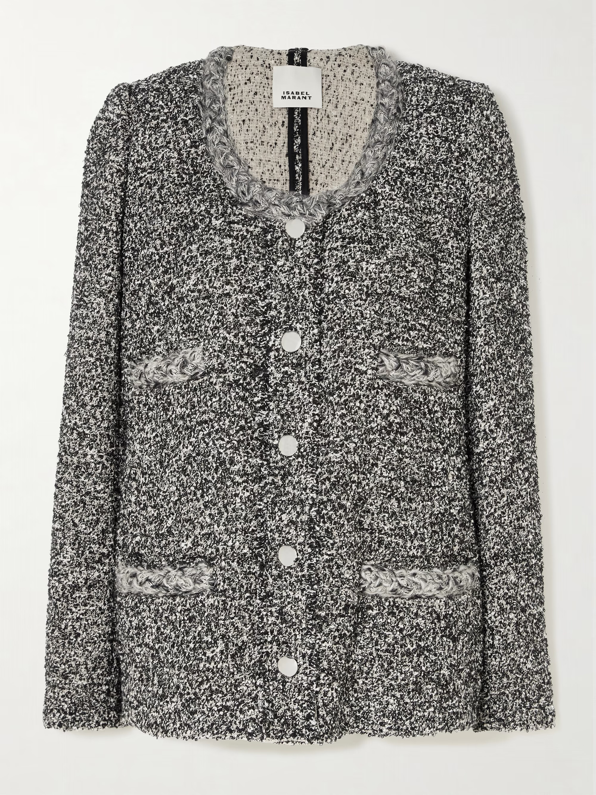 Germina braided tweed jacket | NET-A-PORTER (UK & EU)