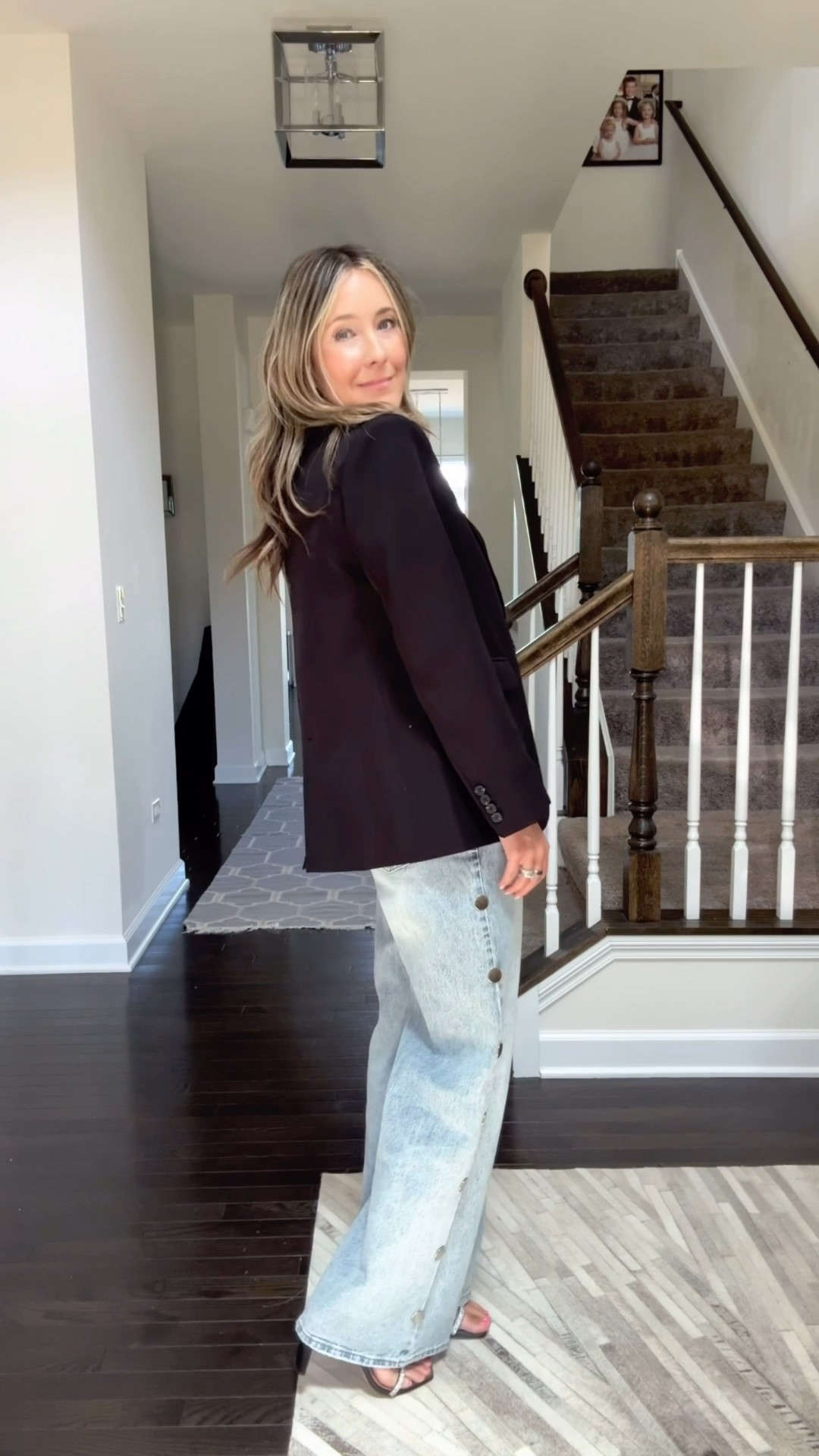 Looking for the perfect fall transitional piece? You need a black blazer..from casual to date night to business casual at the office. I love that this one fits slightly oversized yet it's still structured. It can be worn and styled so many ways✨

#LTKSaleAlert #LTKOver40 #LTKWorkwear