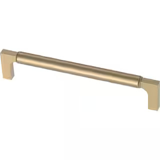 Liberty Artesia 6-5/16 in. (160 mm) Center-to-Center Champagne Bronze Bar Drawer Pull P16693C-CZ-... | The Home Depot