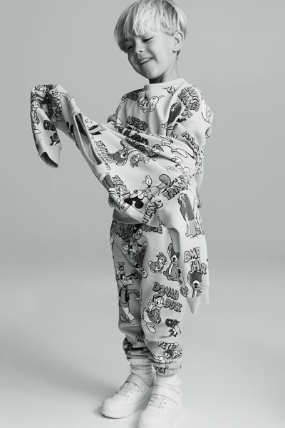 2-piece Printed Sweatsuit | H&M (US + CA)
