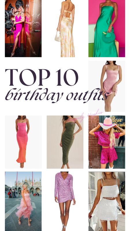 Top 10 birthday outfits for her #birthdayoutfitideas

#LTKstyletip #LTKGiftGuide