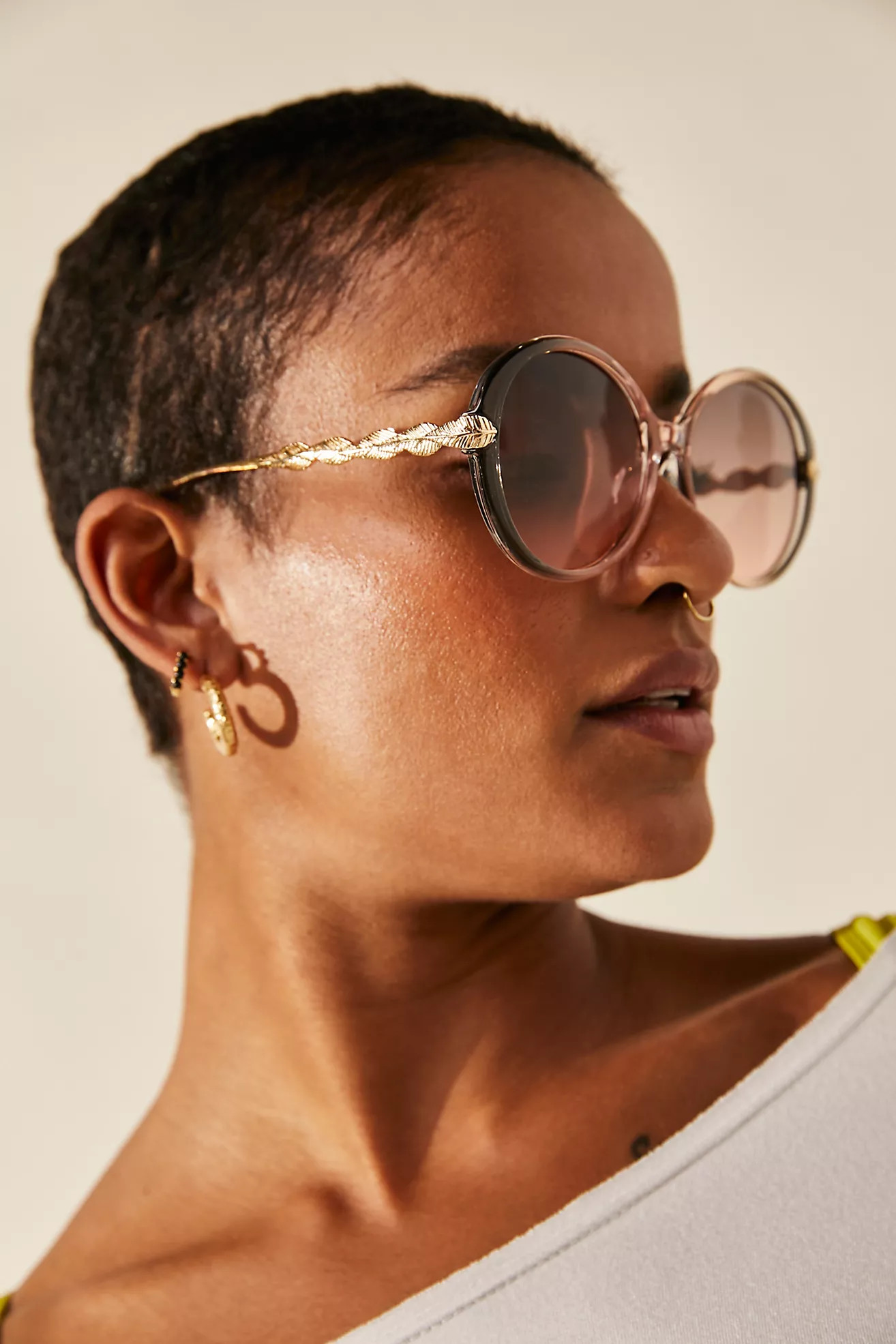 Whisper Round Sunglasses | Free People (Global - UK&FR Excluded)