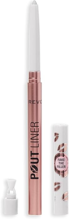 Revolution Beauty London, Pout Bomb Plumping Lip Liner, Long-Lasting Lip Shaper with Hyaluronic A... | Amazon (US)