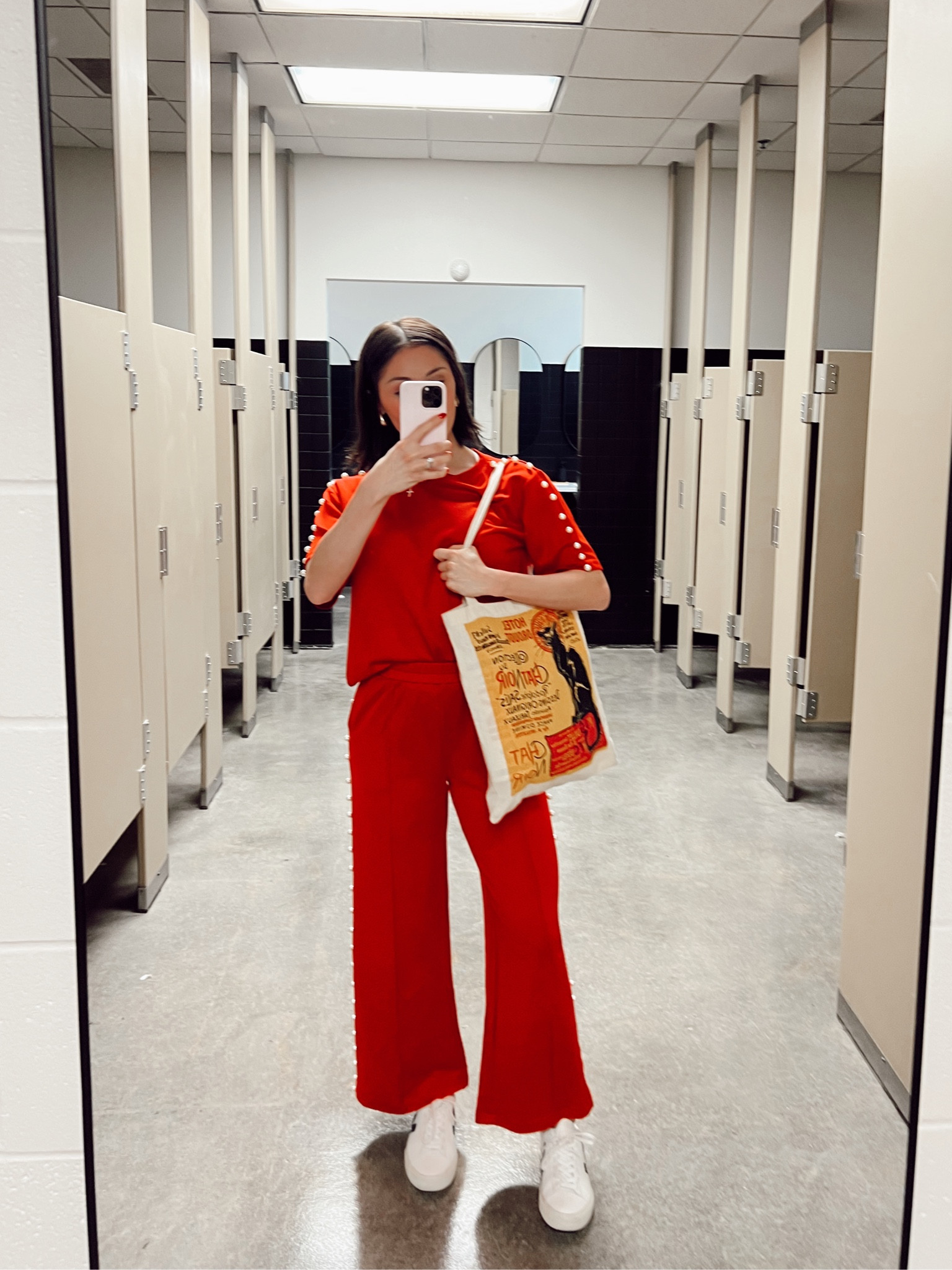 Another church fit - wearing a red to emulate radiance for Radiant Church! First service in the new building. Set from Revel boutique  

#LTKfindsunder100 #LTKparties #LTKstyletip