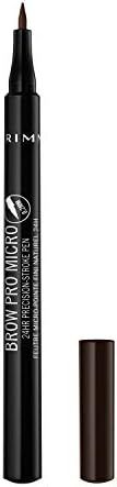 Rimmel Rimmel brow pro micro 24hr stroke pen in 004 dark brown, 0.31 Ounce | Amazon (US)