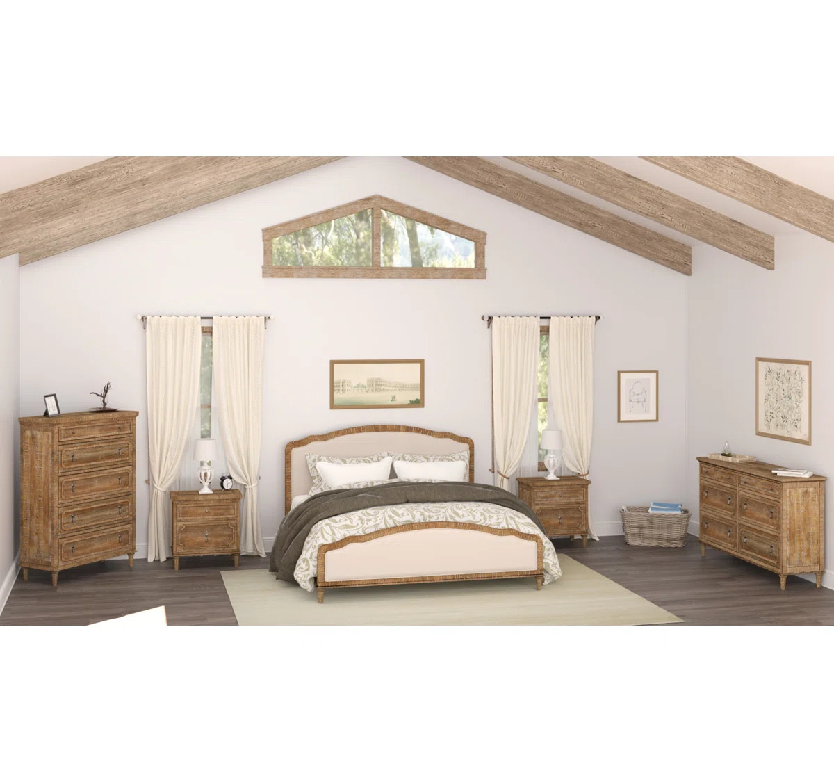 Posey Upholstered Standard Bedroom Set | Wayfair North America