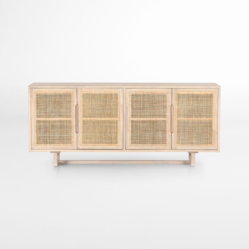 Libby Natural Sideboard + Reviews | Crate & Barrel | Crate & Barrel