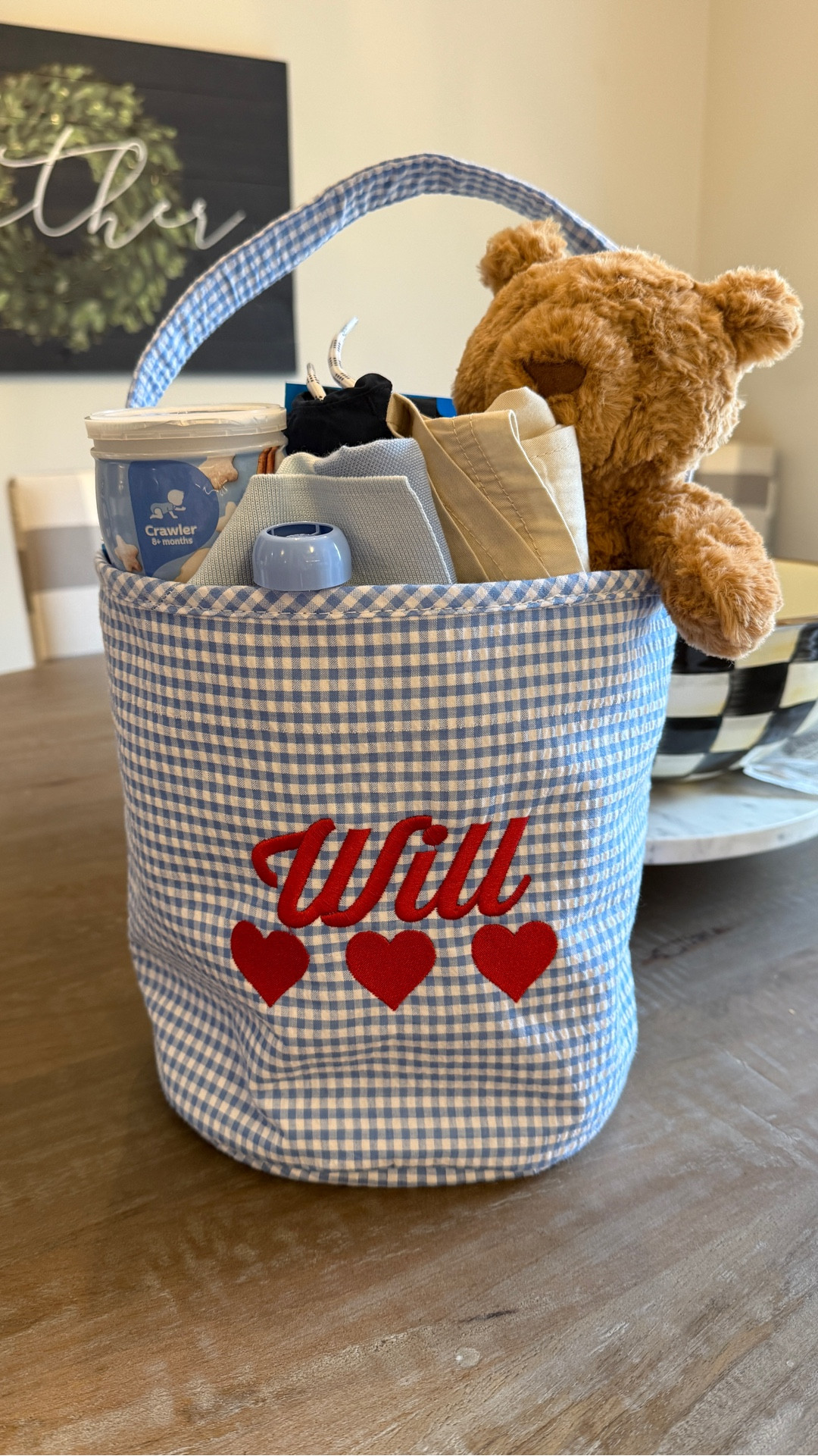 This was Will’s Valentine’s “basket” but it would also be perfect for Easter 

#LTKBaby #LTKKids #LTKOver40