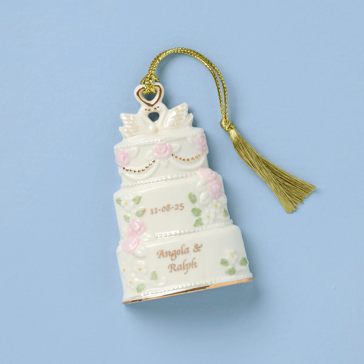 Personalized Our 1st Christmas Together Ornament | Lenox